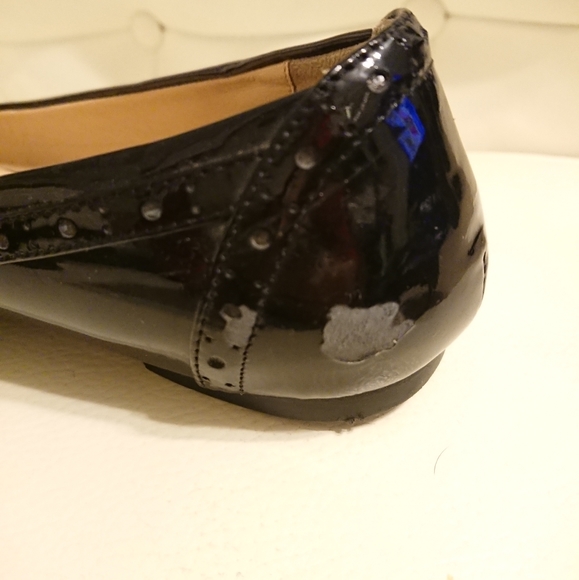 Cole Haan Black Patent Flats - Picture 4 of 4
